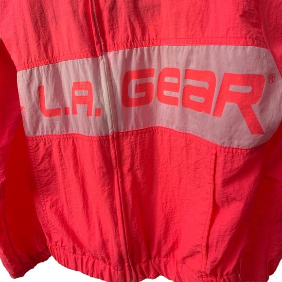 Vintage LA Gear Wind Breaker Full Zip Jacket Size: Medium RARE - Picture 6 of 15